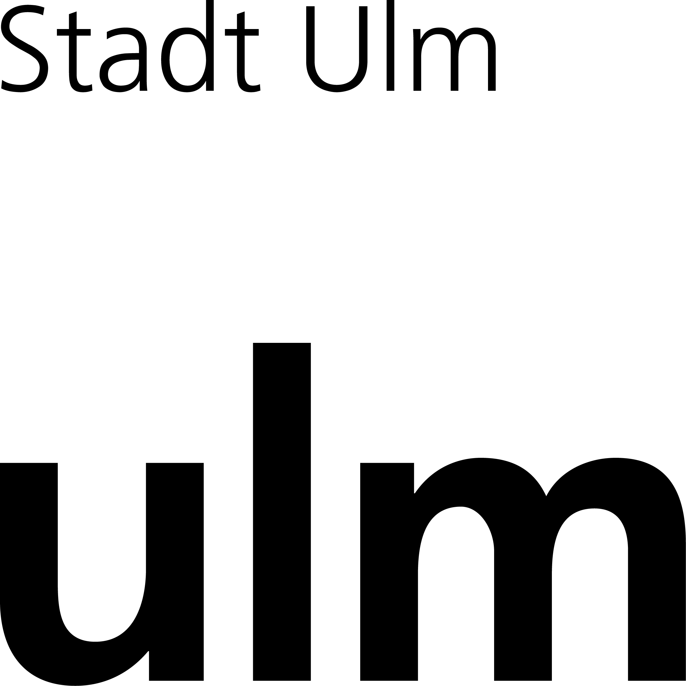 Logo Stadt Ulm_rgb_schwarz